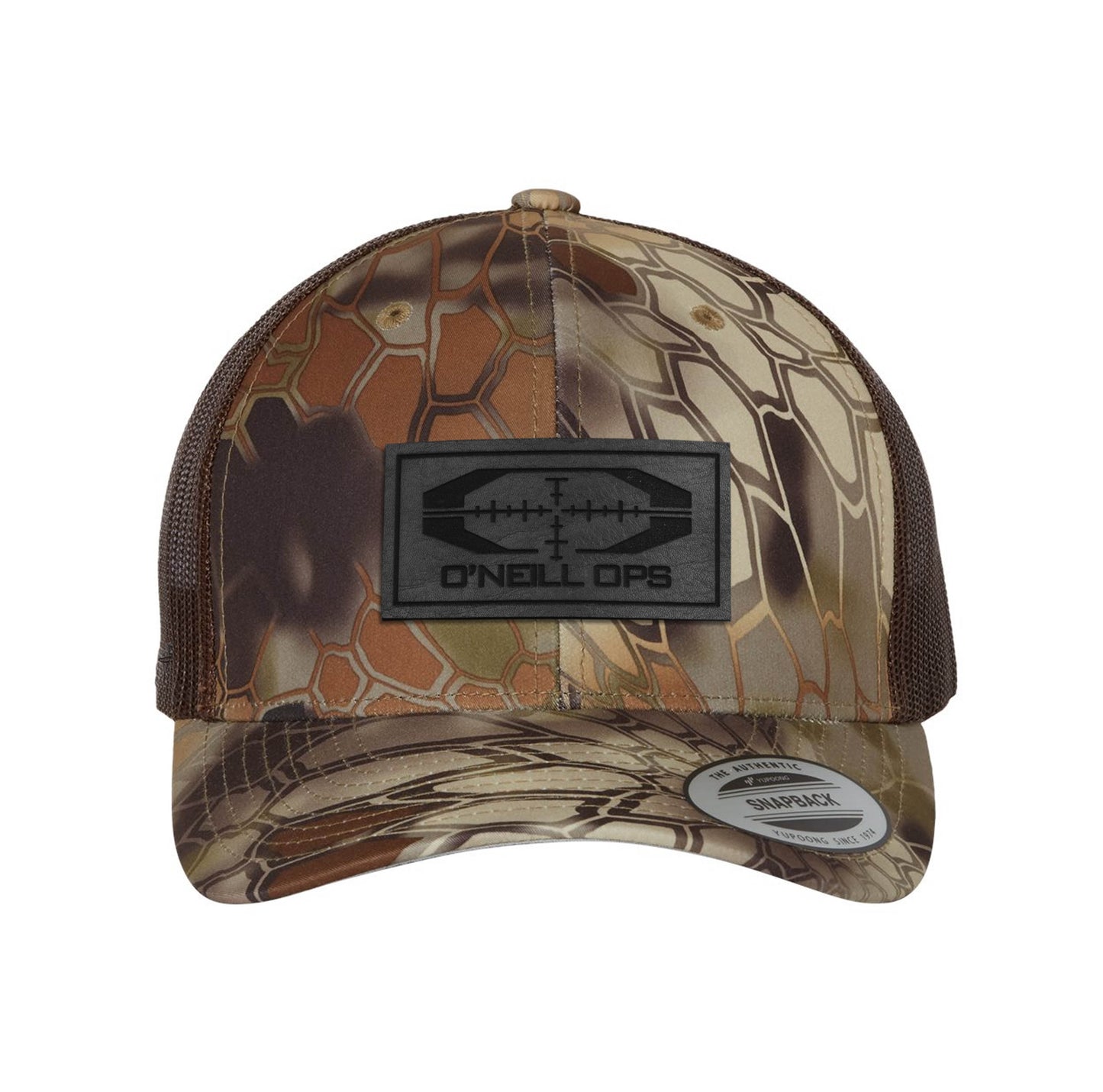 O'Neill Ops Leather Snapback Kryptek