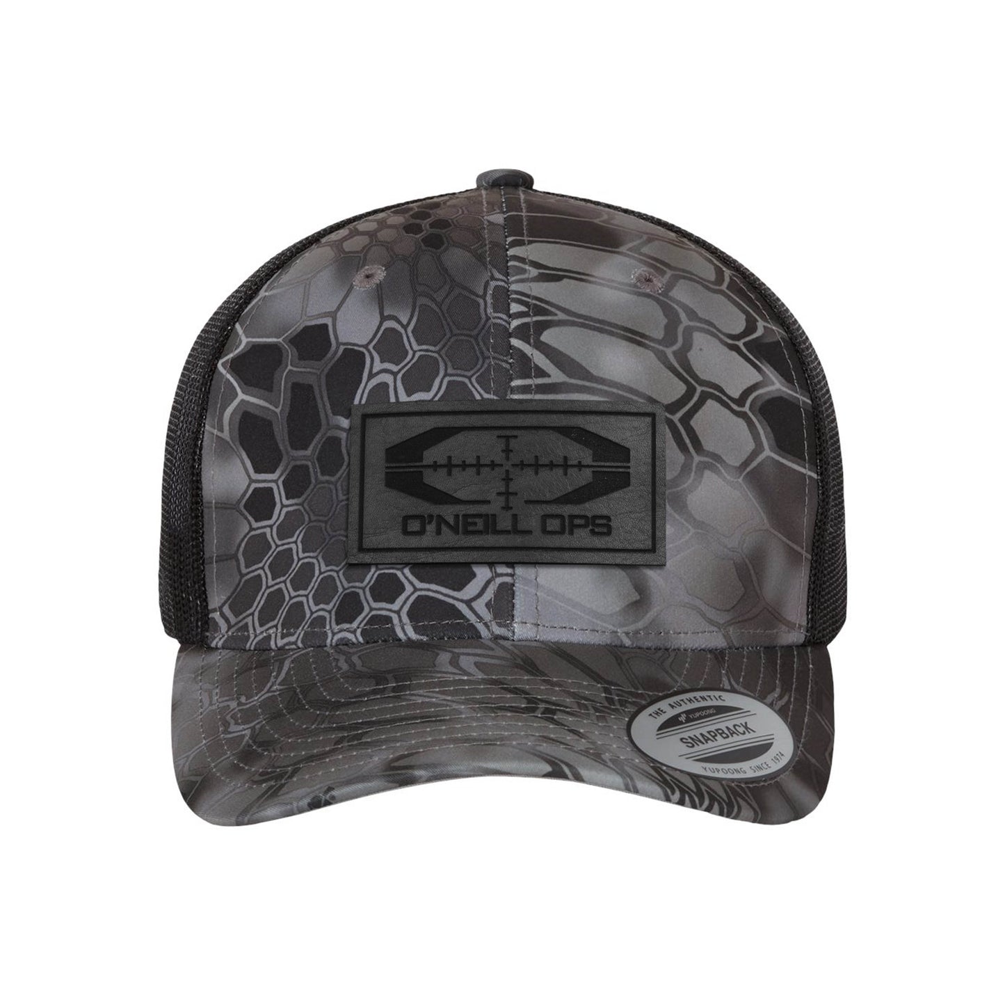 O'Neill Ops Leather Snapback Kryptek