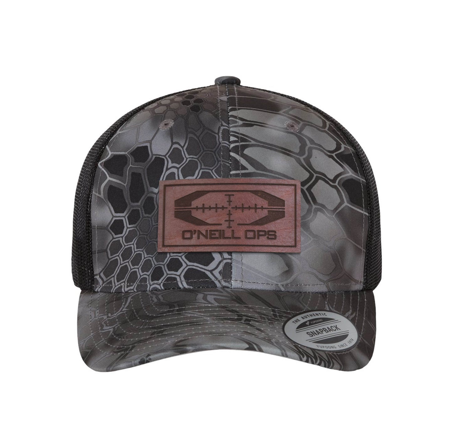 O'Neill Ops Leather Snapback Kryptek