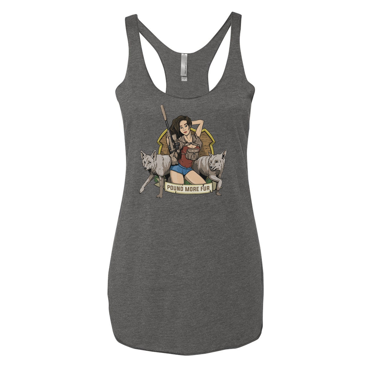 Pound More Fur Ladies Tank