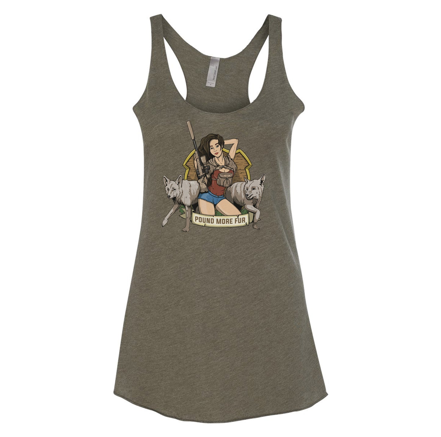 Pound More Fur Ladies Tank